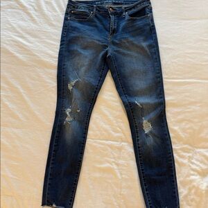 Articles of Society Sarah distressed ankle skinny jeans